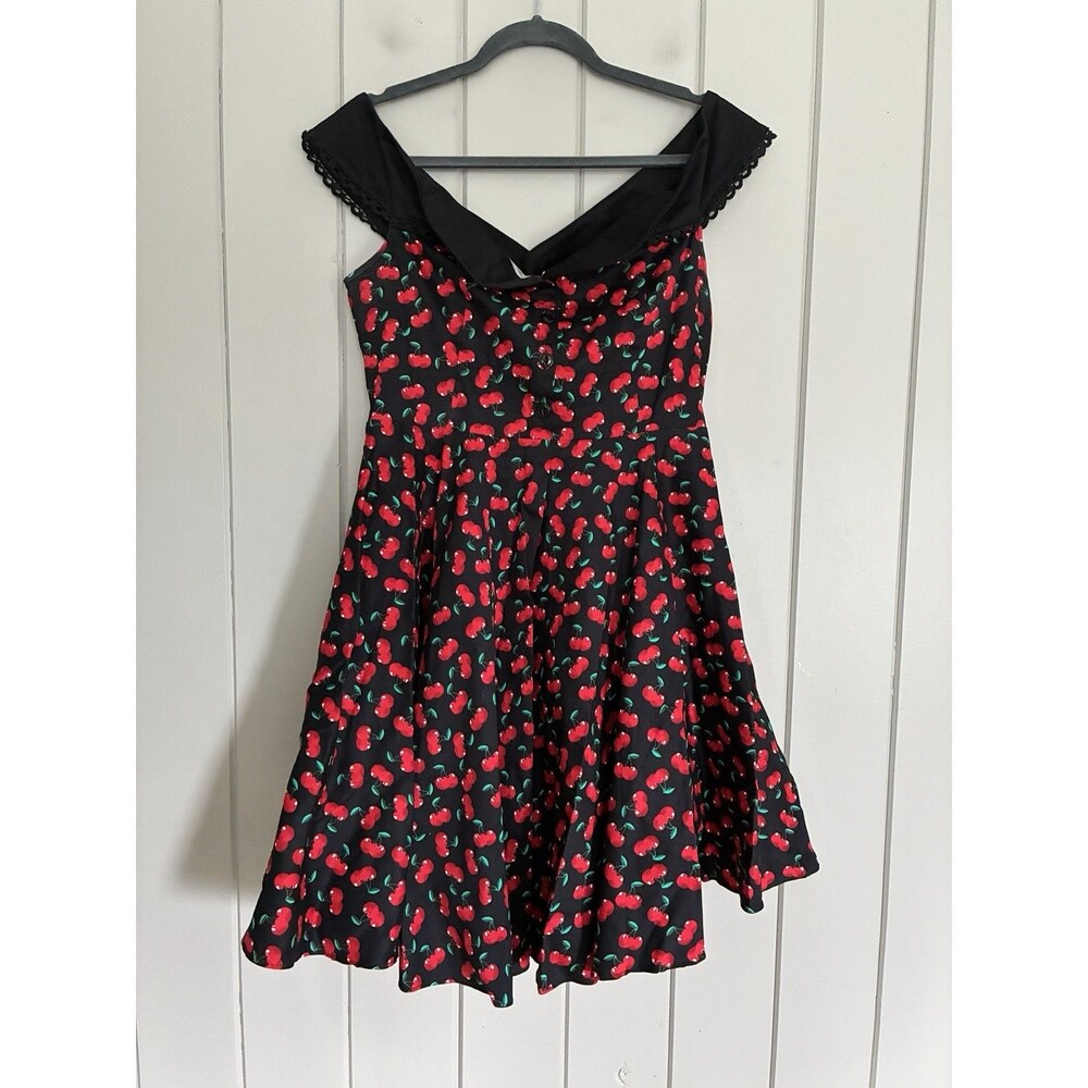 NWT Maggie Tang Dress XL Retro Rockabilly Pinup Swing Sweetheart Retro Cherry